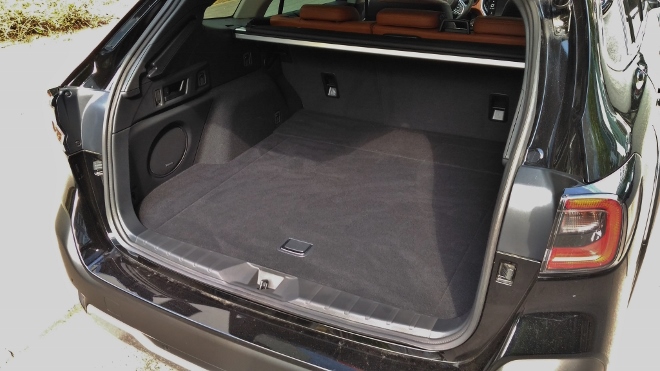 Subaru Outback 2.5i Kofferraum und Kofferraumvolumen