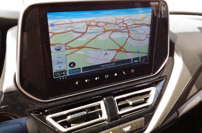 Suzuki S-Cross Mild Hybrid Touchscreen Bildschirm mit Navi Karte