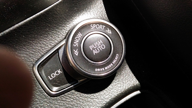 Suzuki S-Cross Mild Hybrid Drive Mode Select, Schalter der Fahrprogramme
